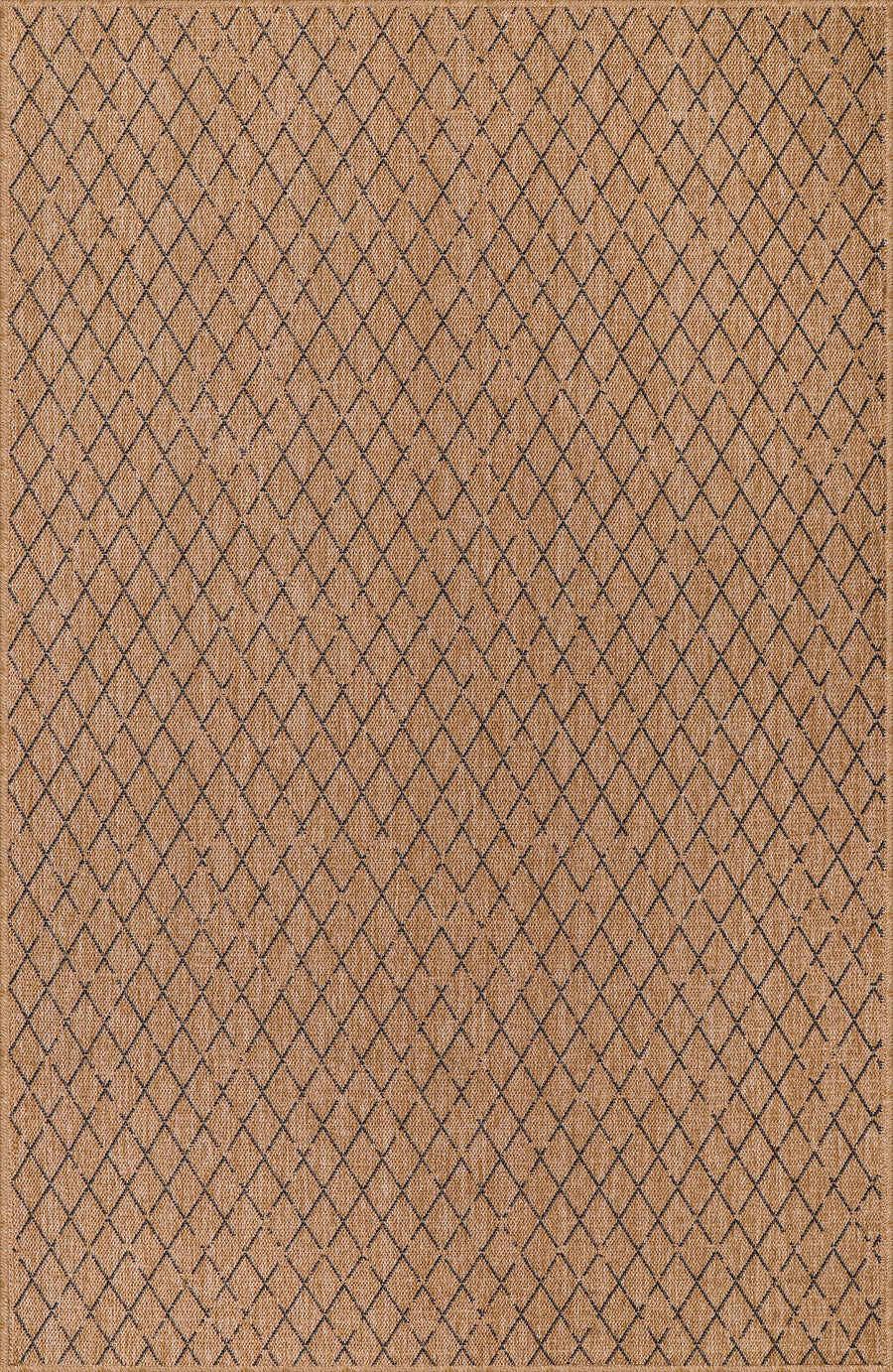 Natural Lattice Flatweave Indoor Outdoor Rug | Craft 840305