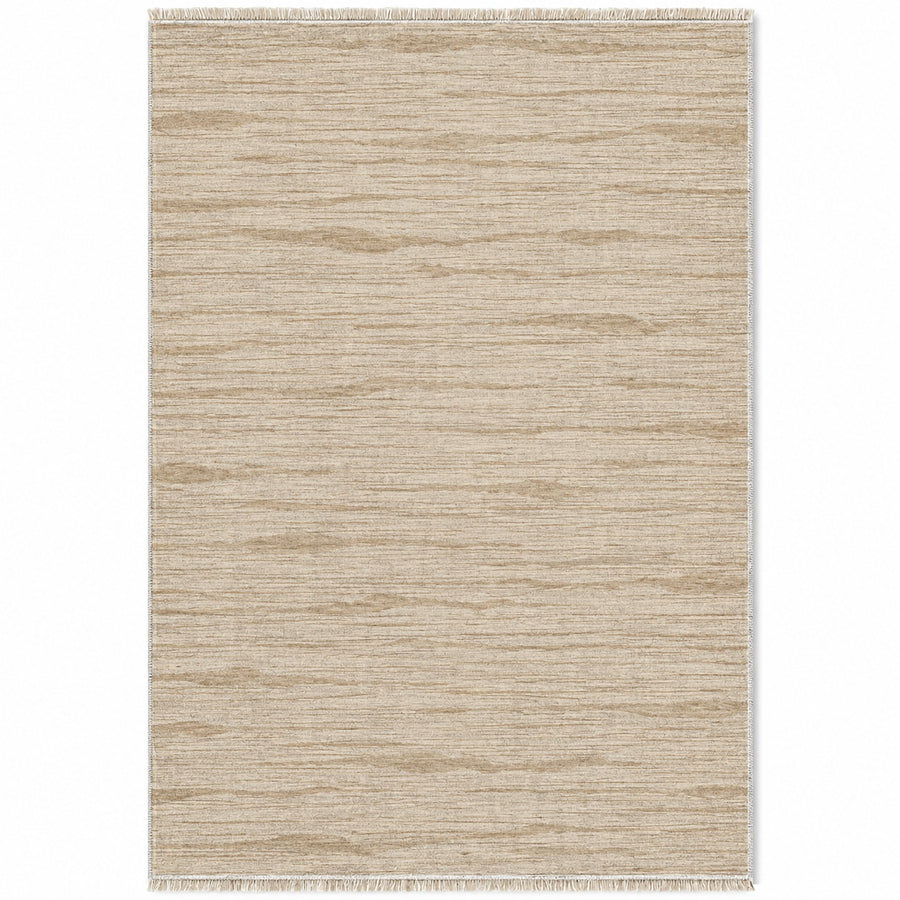 Paper Weave Ivory & Oat Textured Washable Rug