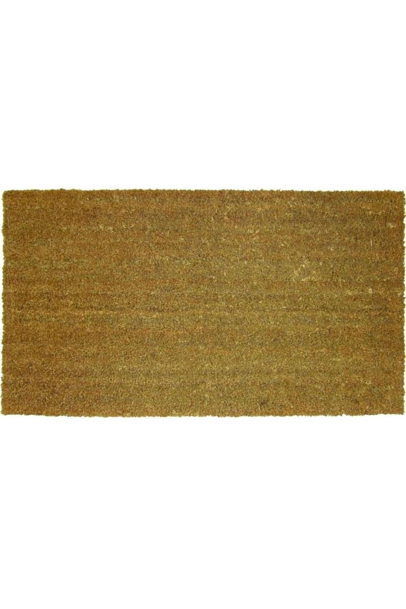Coir Solid Design Mat | 139 — top view