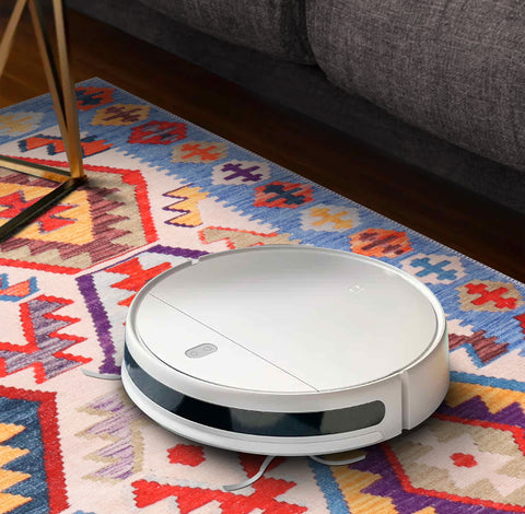 Rugs Depot Traditional Blue Abstract Washable Rug Design 1315