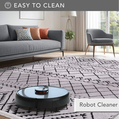 Machine Washable Rug RW1801 – GRAY Soft Chenille
