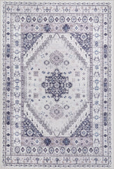 Rugs Depot - Modern Beige Floral Washable Rug - Design KELIM2001