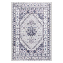 Rugs Depot - Modern Beige Floral Washable Rug - Design KELIM2001