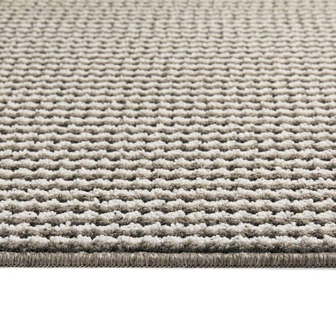 Twist Stripe Washable Mat and Runner Beige