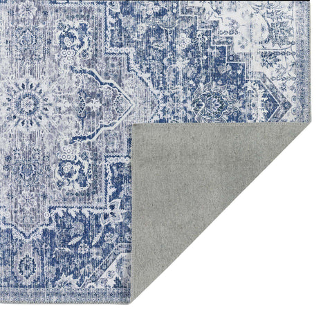 Washable Rug Eterna Blue