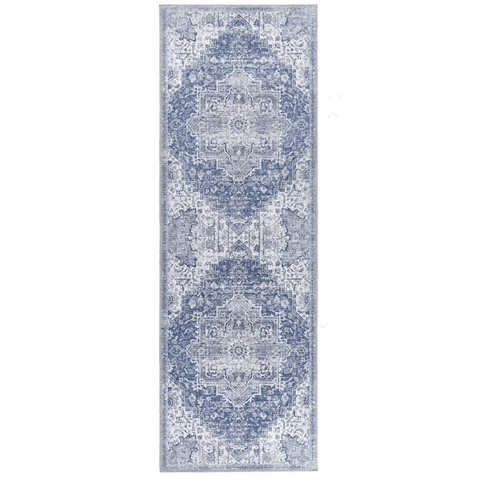 Washable Rug Eterna Blue